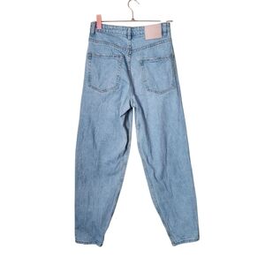 ZGY DENIM classic Blue Denim Jeans‎ high rise straight leg 26